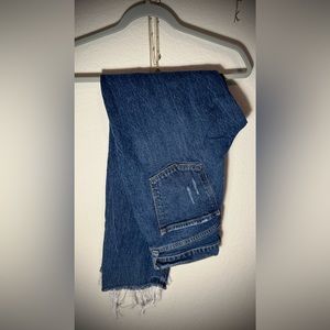 High Rise Straight Jeans